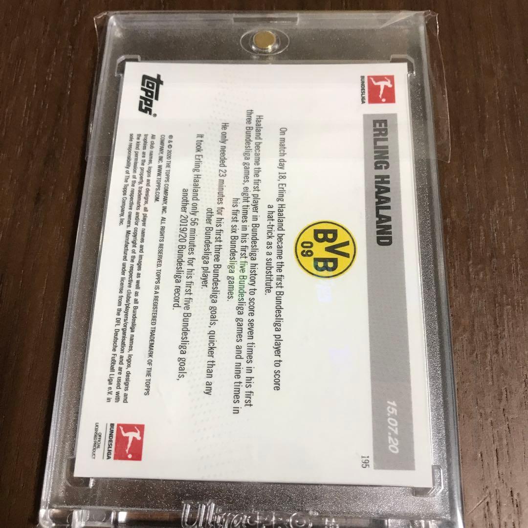 Haaland rc ハーランド ルーキーカード topps now - メルカリ
