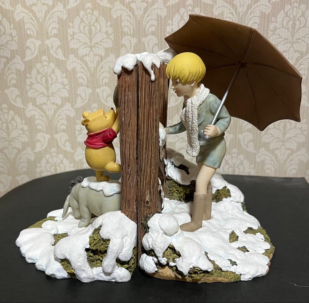 クラシックプー ブックエンド 本立て 置物 - メルカリ