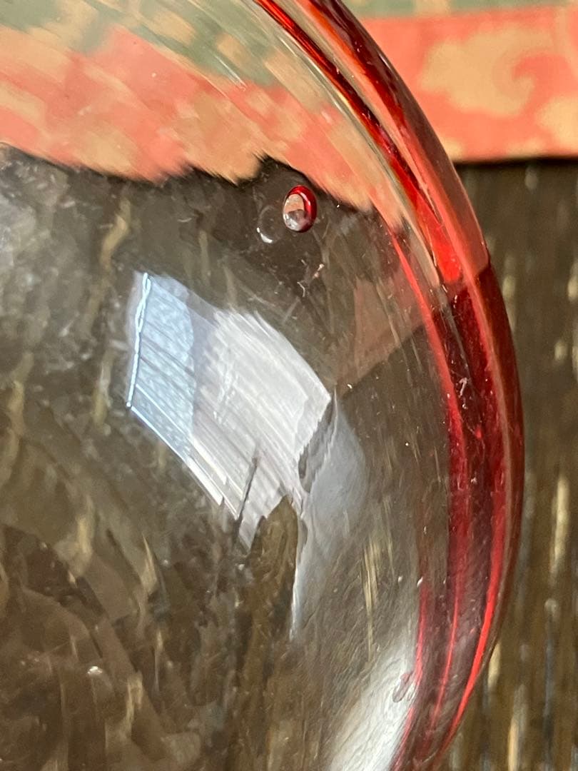 大正〜昭和の時代 昭和レトロ 大正浪漫 吹きガラス ガラス鉢 5枚