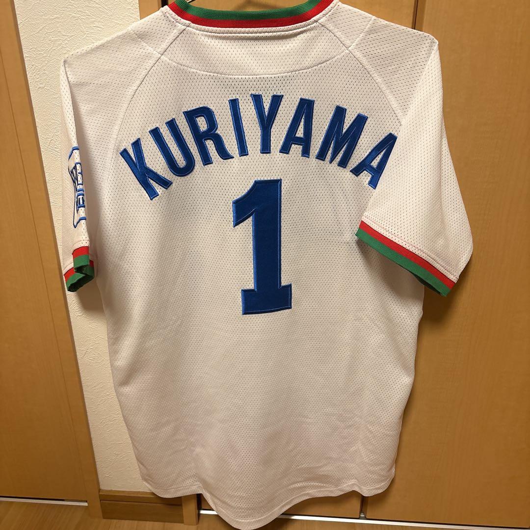 埼玉西武ライオンズ　栗山巧　ユニフォーム　刺繍 サイズM 埼玉西武ライオンズ 栗山巧 ユニフォーム 刺繍 サイズM - メルカリ