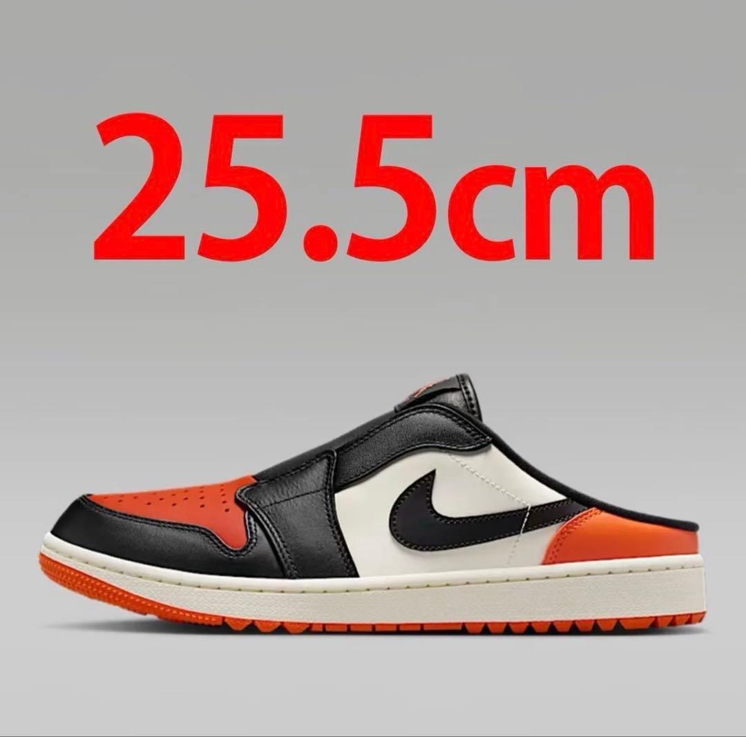 25.5cm ナイキ エア ジョーダン 1 ミュール ゴルフ 定価以下 - メルカリ