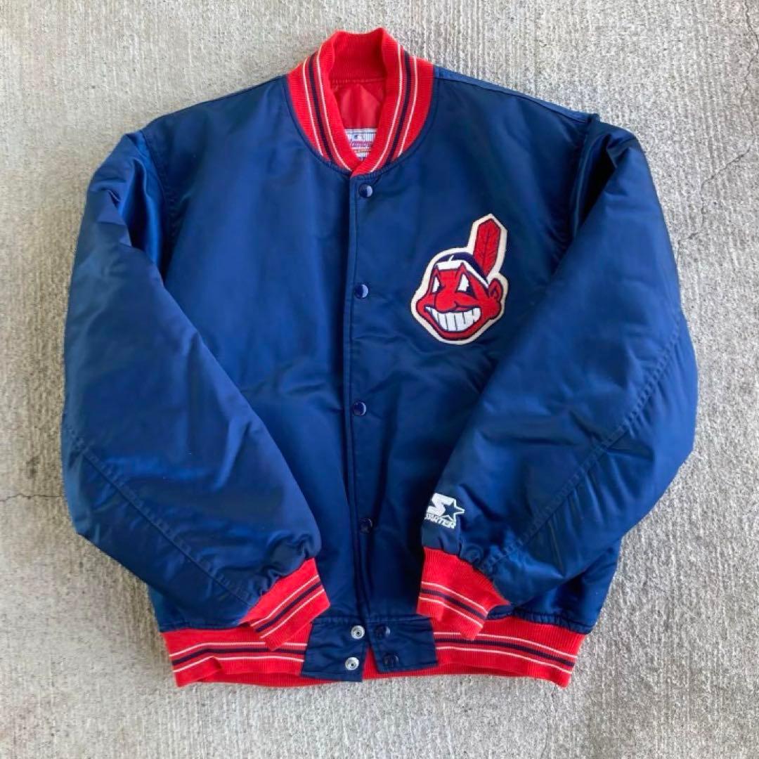 MLB インディアンス ガーディアンズ スタジャン STARTER社製 90's