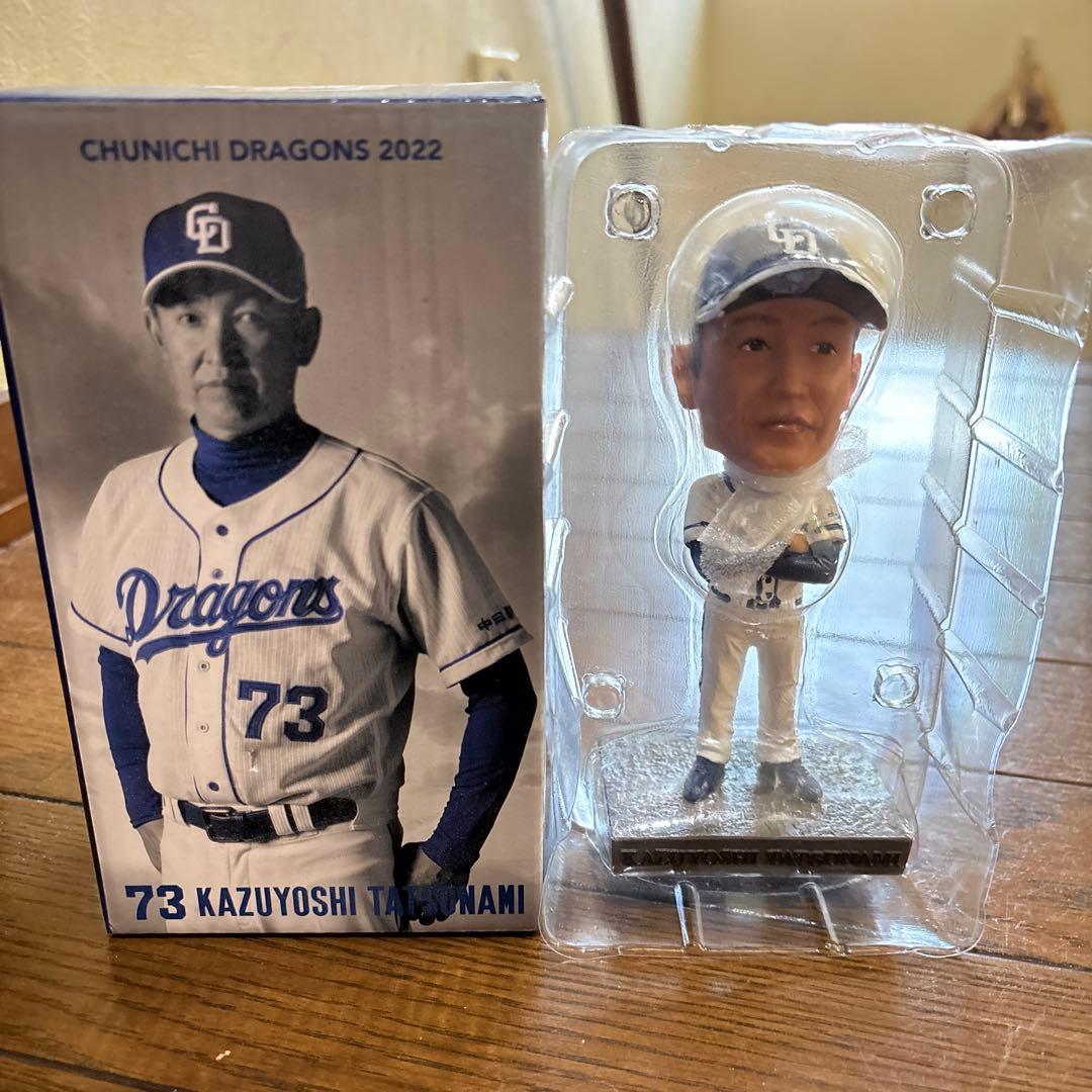 希少品】中日ドラゴンズ 立浪和義監督 ボブルヘッド チュニドラ