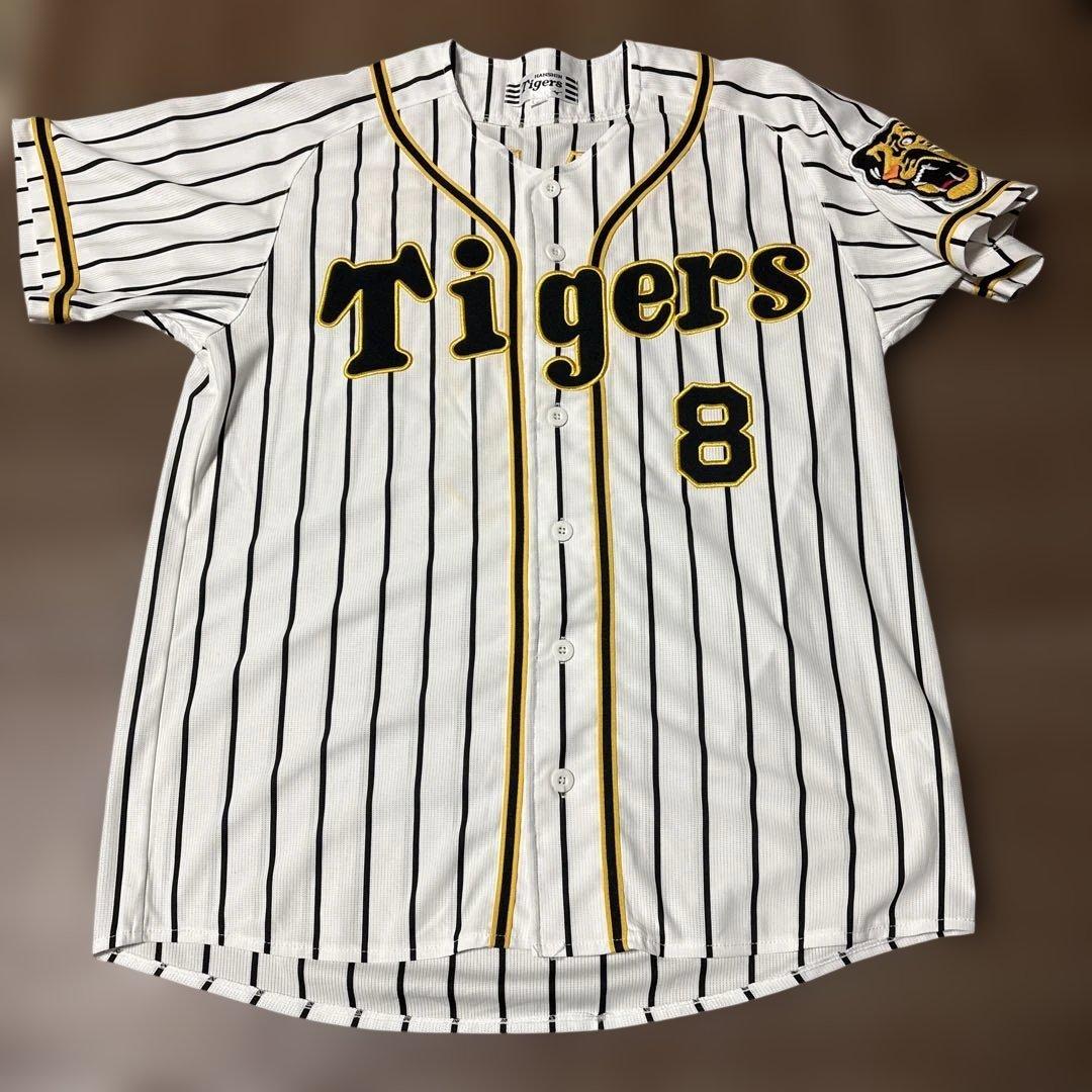 ⭐︎阪神タイガース 佐藤輝明 選手 ユニフォーム Lサイズ - メルカリ