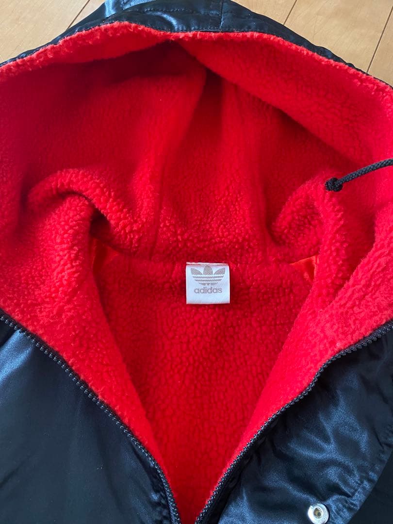 アディダス ベンチコート デサント社 ヴィンテージ 90's 美品 MLサイズ