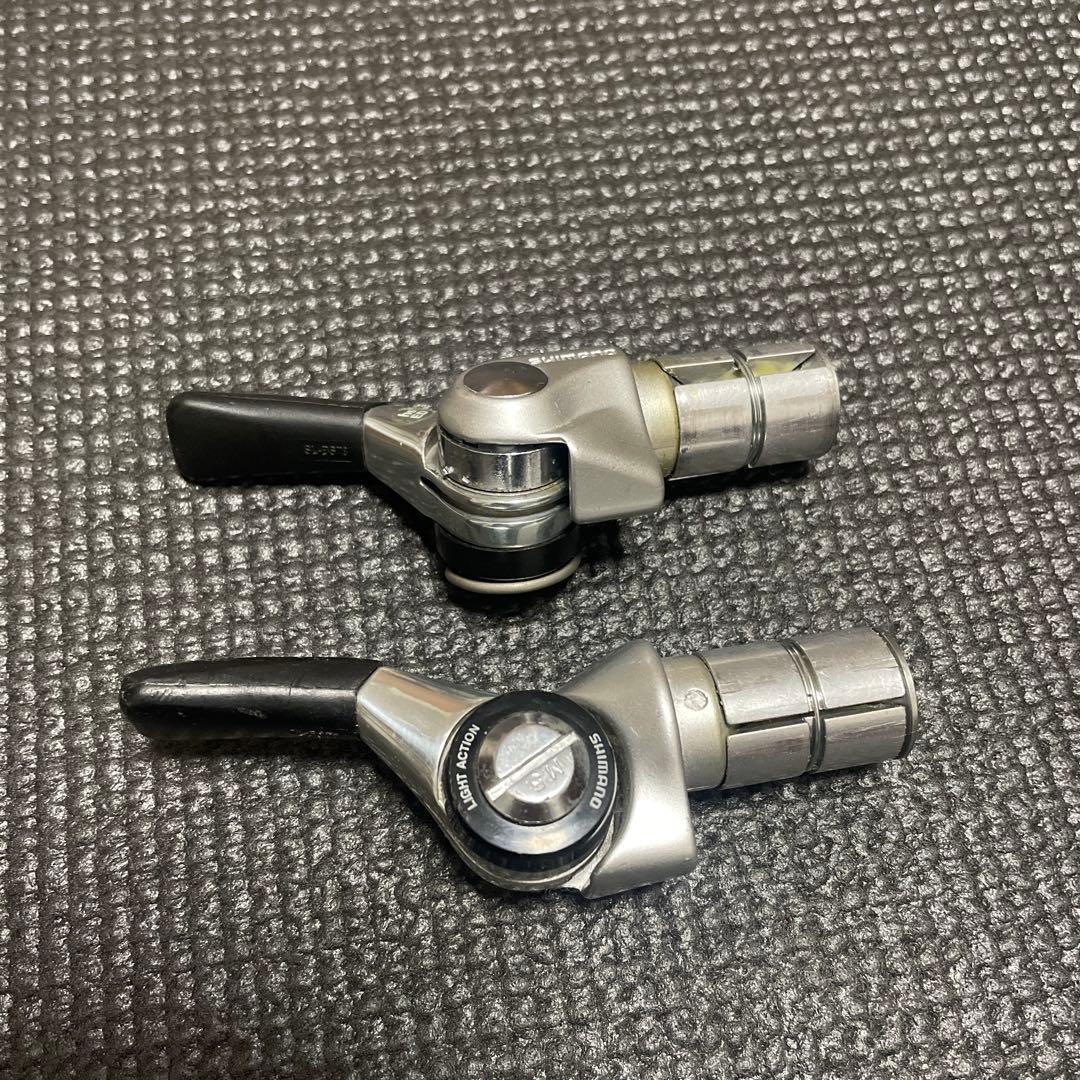 シマノ 2×10s バーエンドシフター バーコン TTバイク - メルカリ