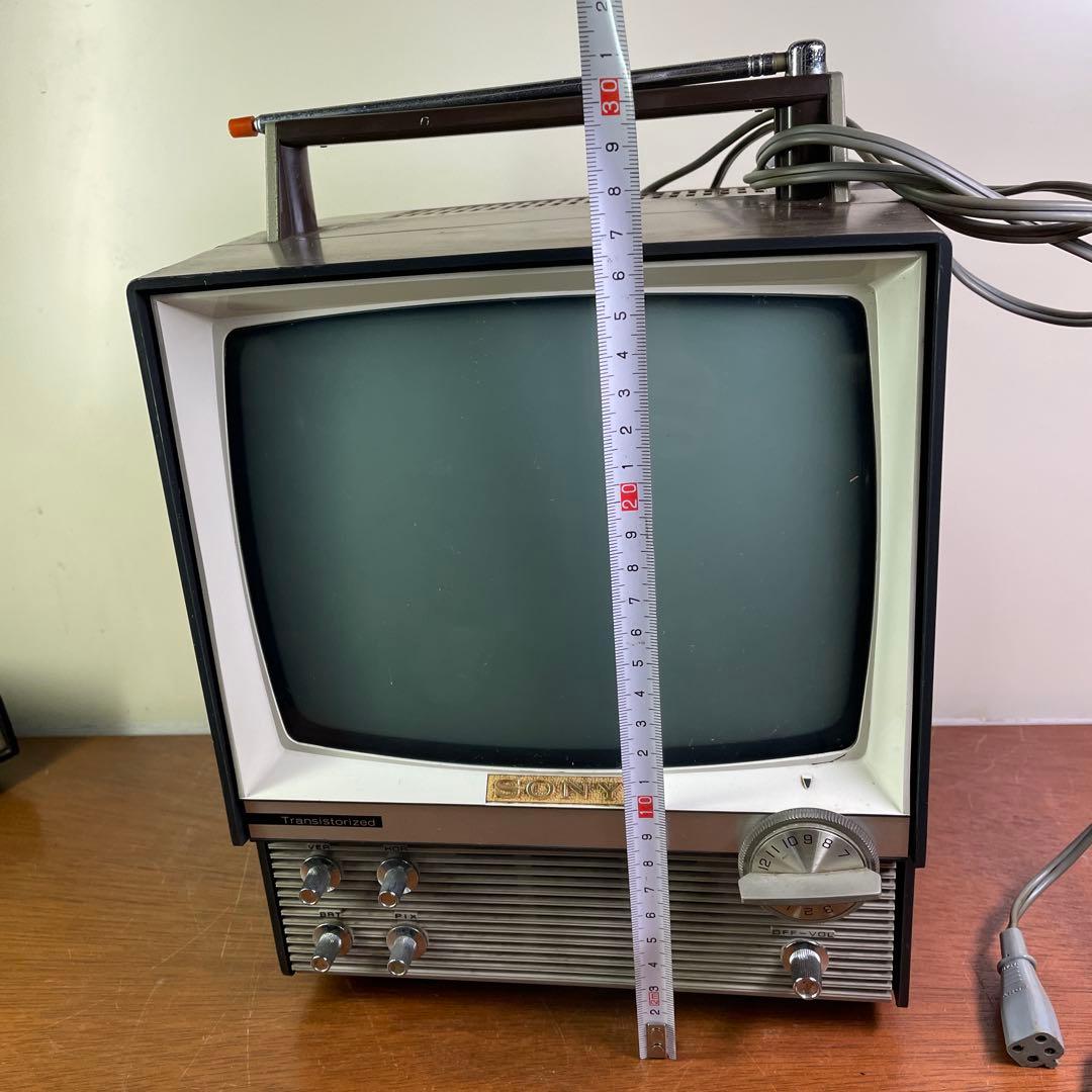 昭和レトロ❗️ソニー SONYトランジスタテレビ 9-306型 ブラウン管
