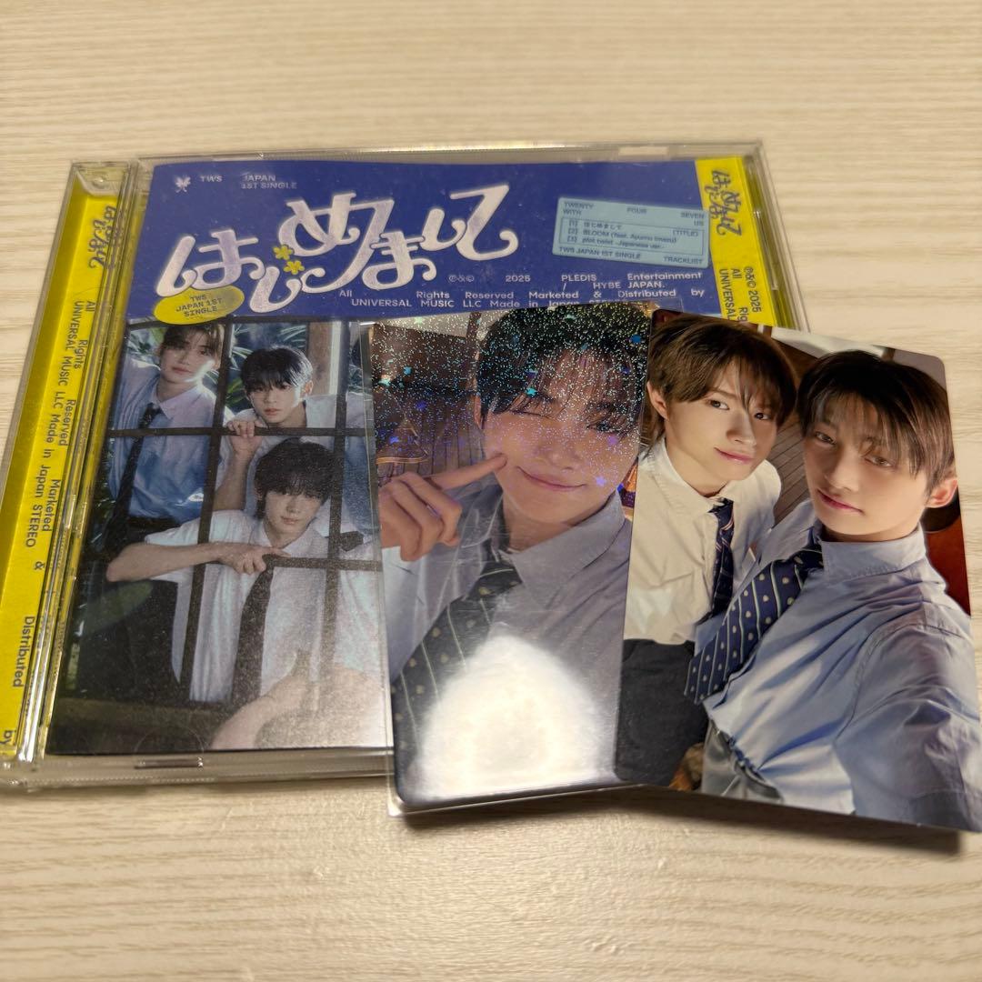 TWS はじめまして ケミ トレカ 通常盤 ジフン ギョンミン ミニフニ