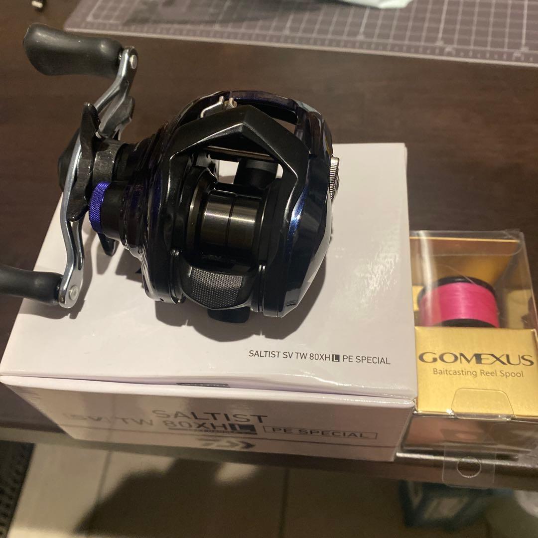 23ソルティストSV TW 80XH PE SPECIAL＋ゴメクサススプール - メルカリ