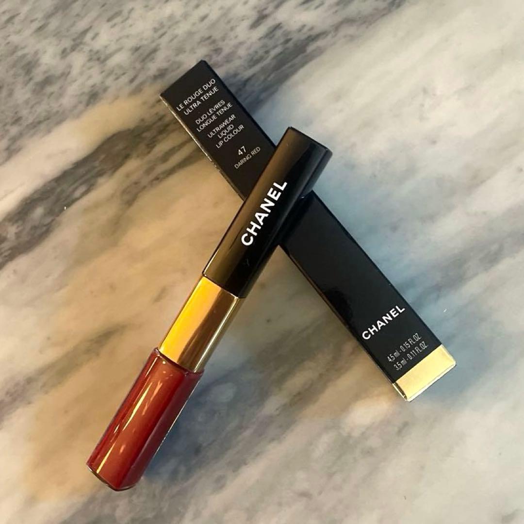 シャネル ル ルージュ デュオ ウルトラ トゥニュ 47番 - メルカリ