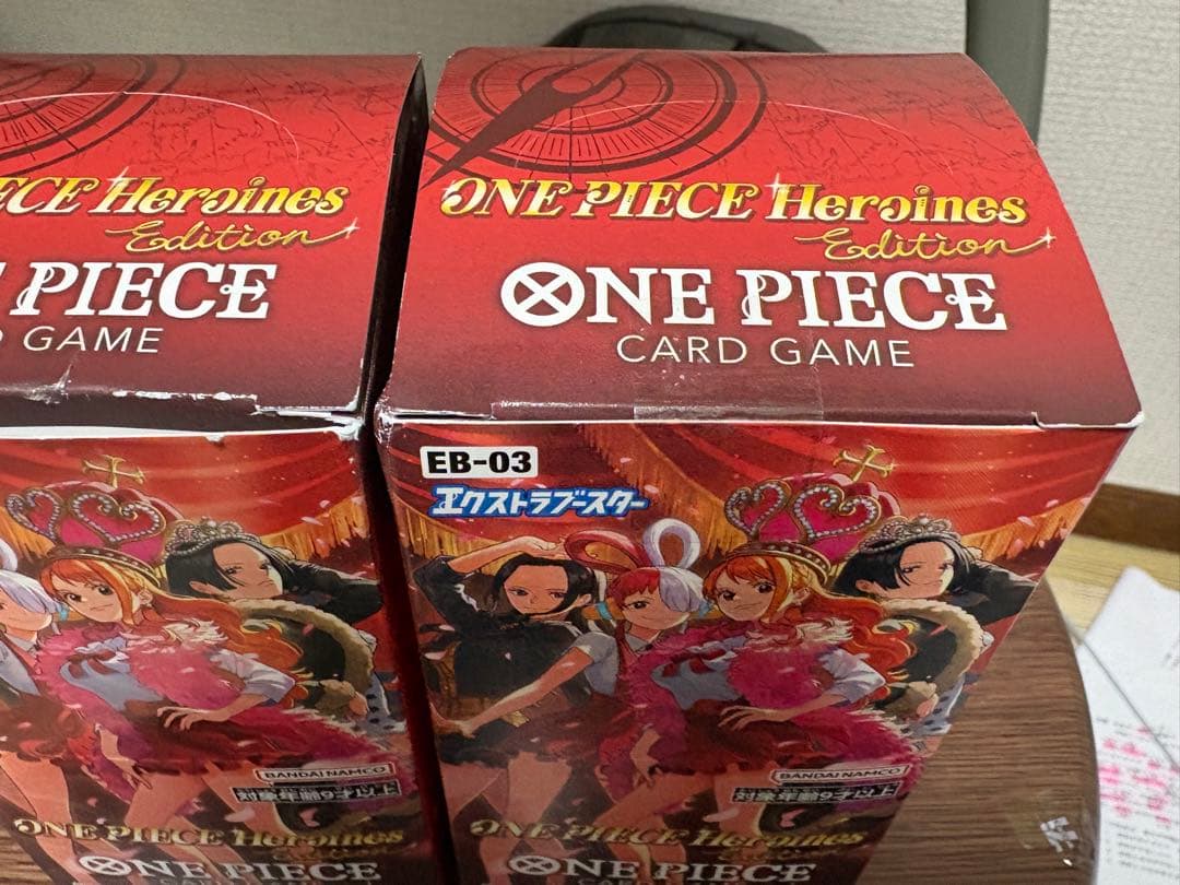 ワンピースカードゲーム ヒロインズエディション 2BOX - メルカリ