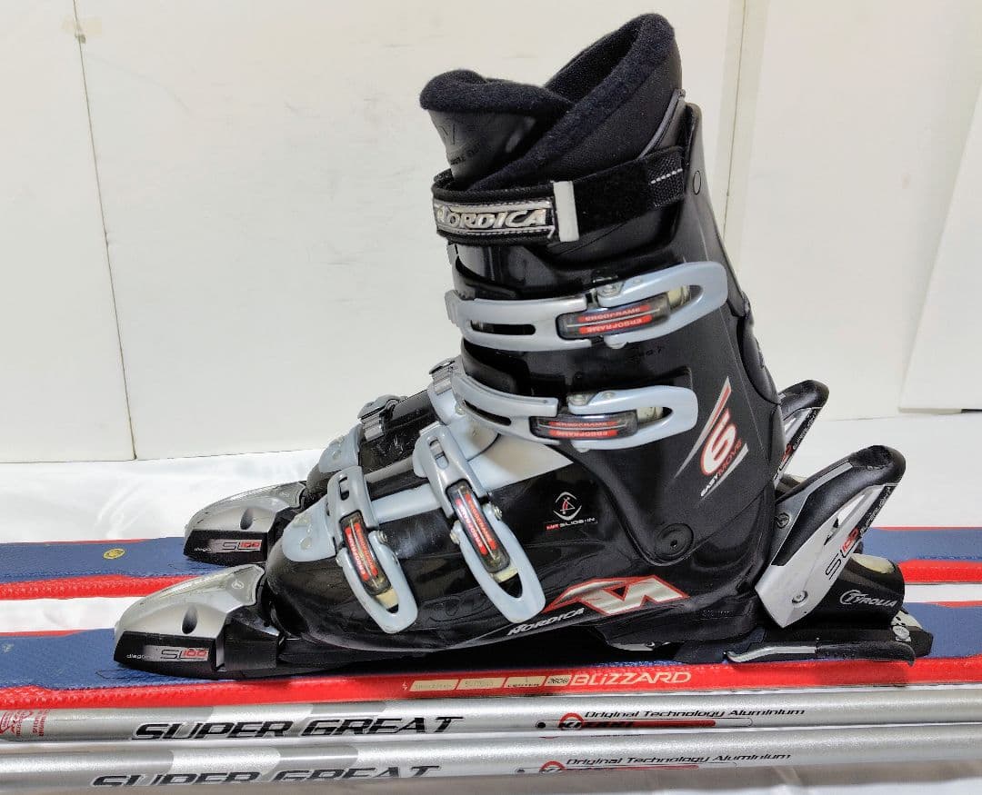 C■スキーセット■BLIZZARD170cm■NORDICA 27〜27.5cm