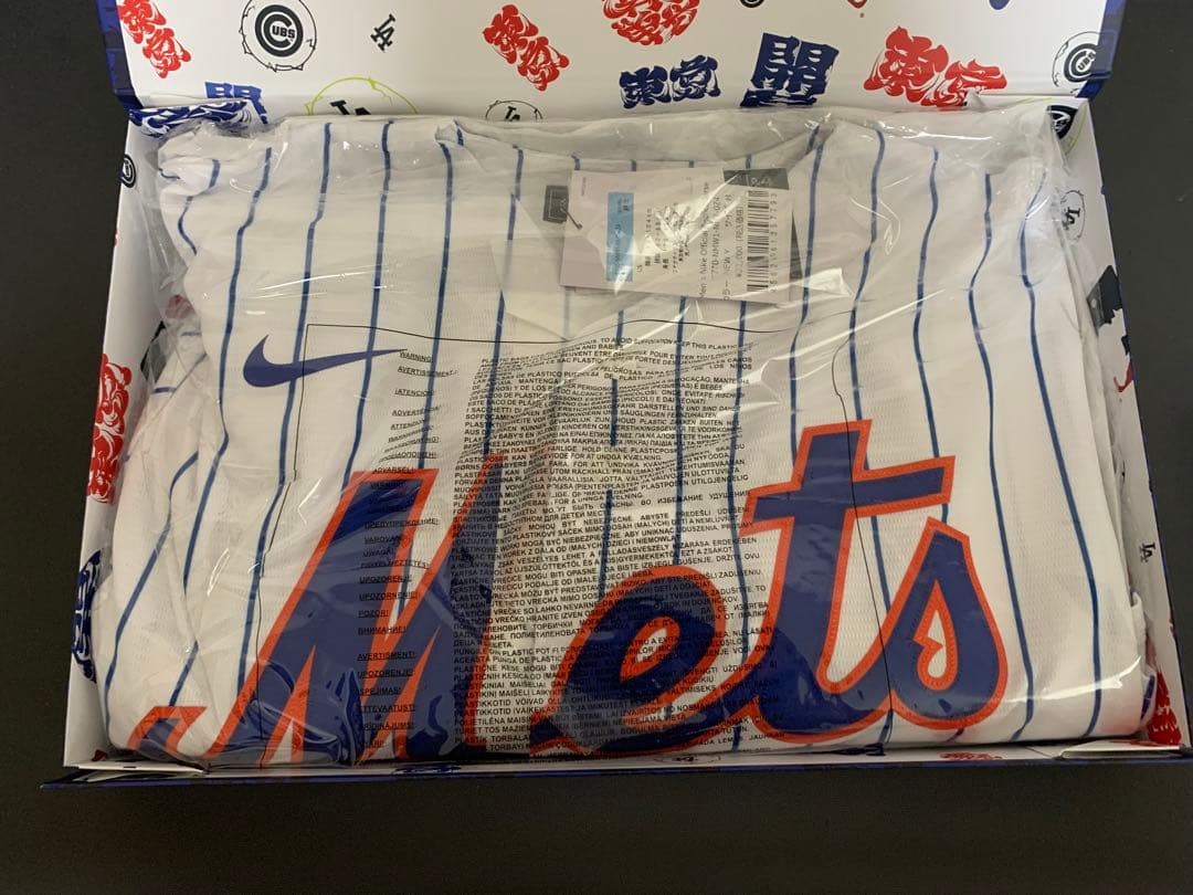 千賀晃大　ニューヨークメッツ　ナイキ　MLB レプリカユニフォーム　おまけ付❗️M 楽天市場】MLB 千賀滉大 メッツ ユニフォーム オルタネイト Replica