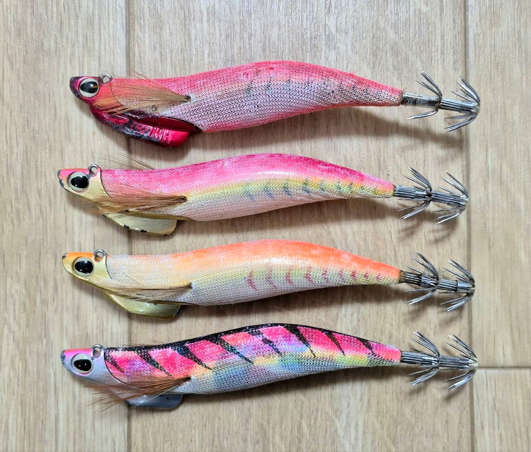 ティップラン エギ スクイッドシーカー 3.5号 4個セット バレーヒル