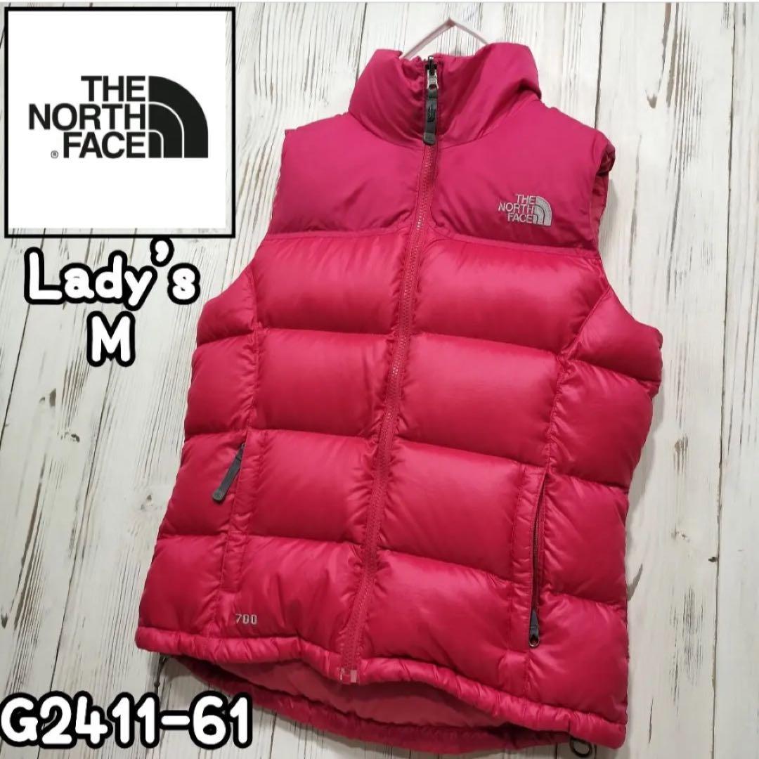 ✩ノースフェイス✩ダウンベスト 700フィルパワー レディース M ピンク