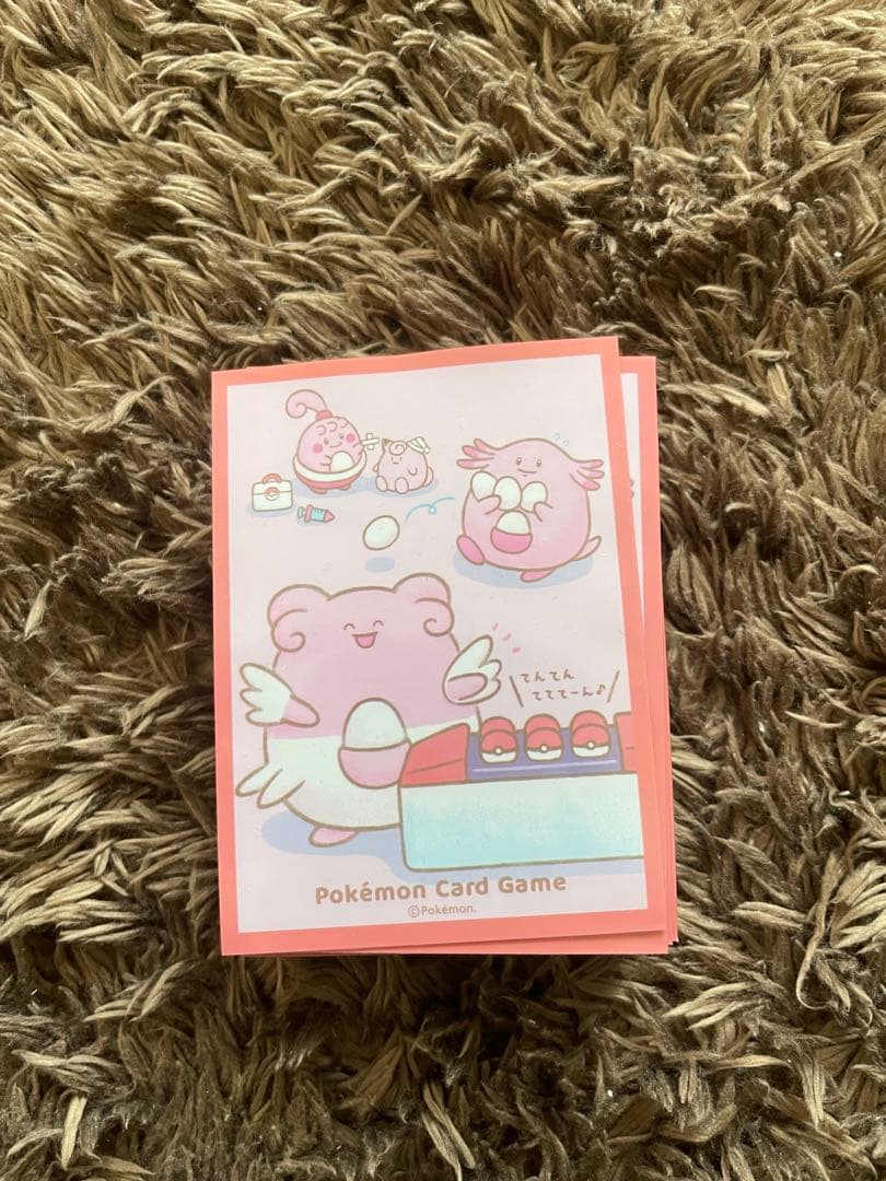 ポケカ ピンプク&ラッキー&ハピナス デッキシールド 64枚 - メルカリ