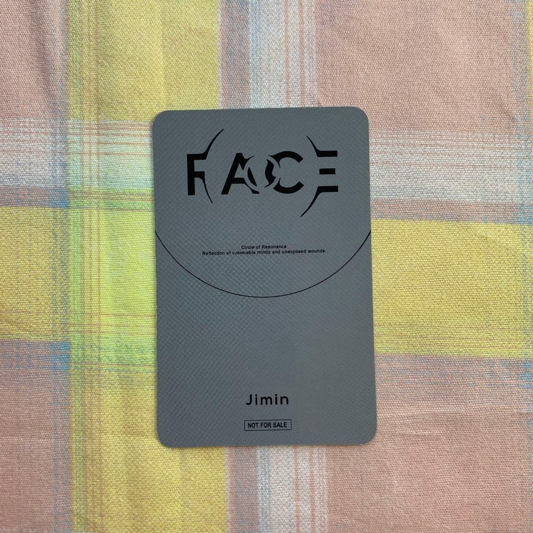 ラキドロ BTS FACE トレカ ジミン JIMIN ① - メルカリ
