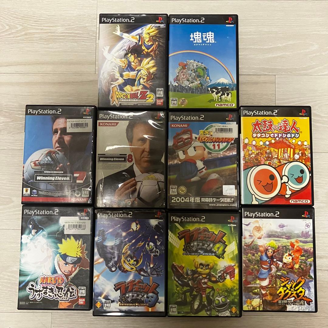 動作未確認】PS2ソフトセット 10本 まとめ売り プレステ2 - メルカリ