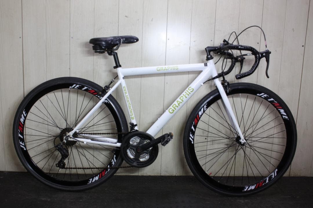 GRAPHISグラフィス 700C シマノ21速 490mm ロードバイク - メルカリ