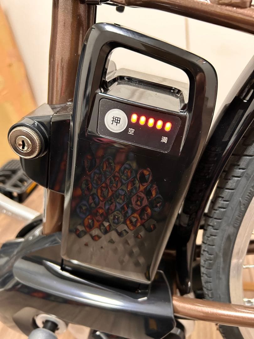 電動自転車 ブラウン 26インチ三重県四日市市に引き取り限定 - メルカリ