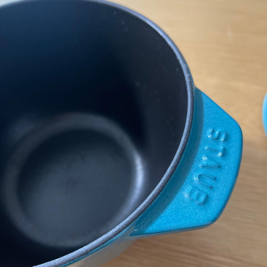 STAUB ラ・ココットde GOHAN M 16cm ミント - メルカリ