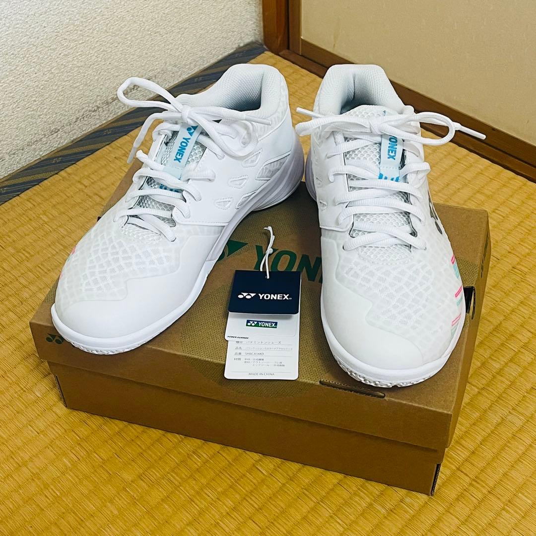 YONEX ヨネックス バドミントン シューズ カスケードアクセルミッド24.5 YONEX（ヨネックス） バドミントンシューズ パワークッション