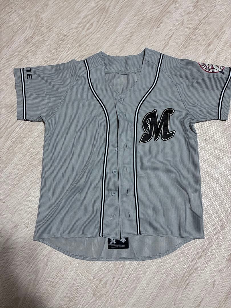 千葉ロッテマリーンズ ユニフォーム グレー - メルカリ