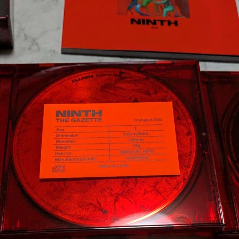 the GazettE NINTH (完全生産限定盤) Blu-rayガゼット - メルカリ