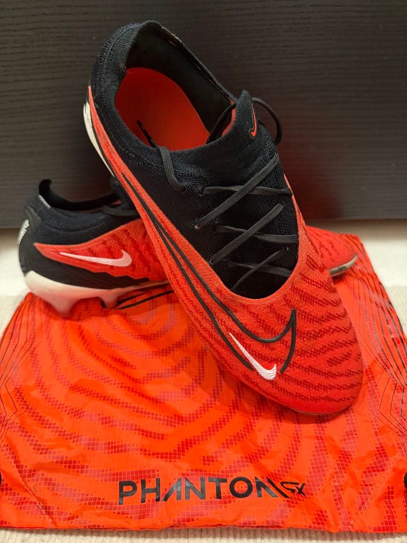 Nike Phantom GX AG サッカーシューズ レッド/ブラック - メルカリ