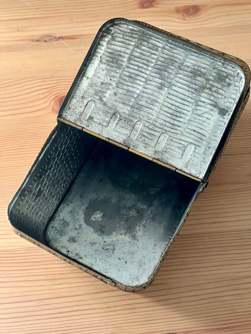 LU ビスケット バスケット パニエ 缶 フランス ヴィンテージ