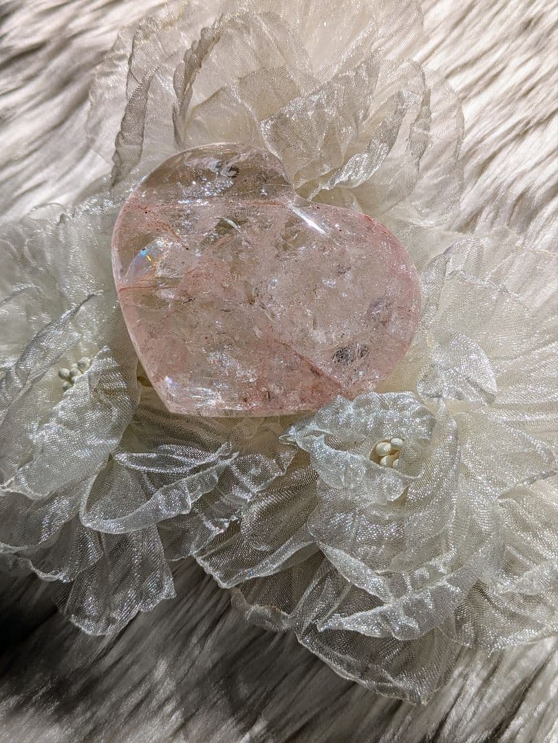 今週限定♡ピンクアゼツライト（通称） ピンククリアクォーツ♡ ハート