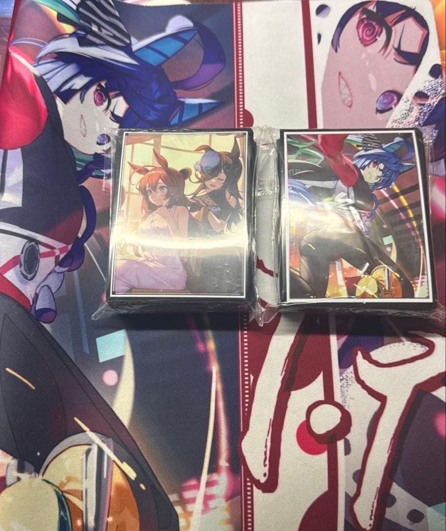 ウマ娘 ツインターボ ミホノブルボン ライスシャワー スリーブ プレイ