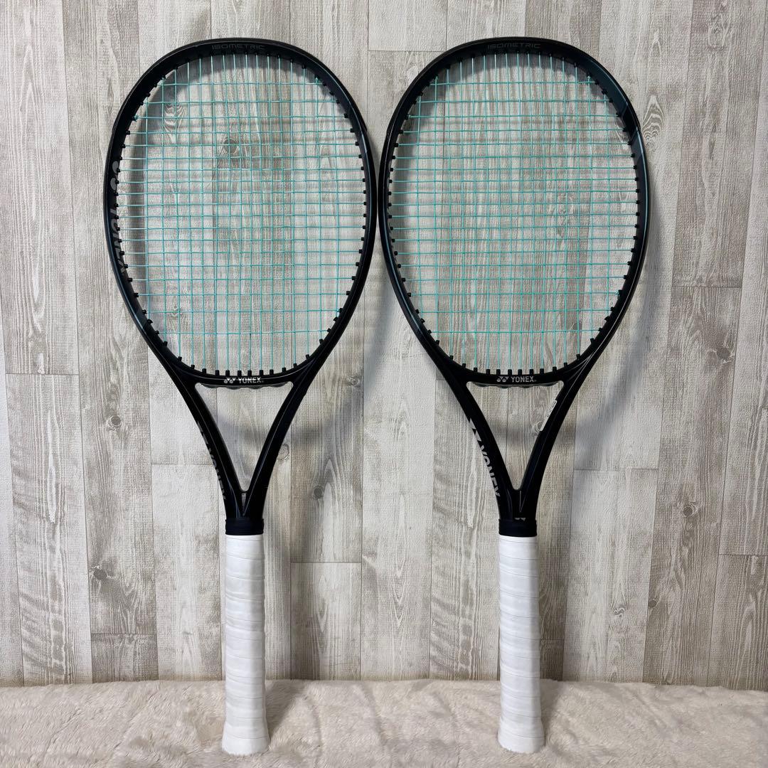 ヨネックス ezone98 アクアナイトブラック 2本セット - メルカリ
