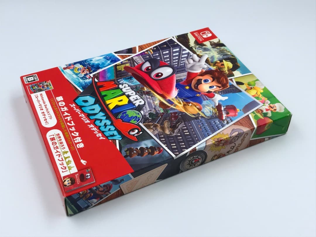 スーパーマリオオデッセイ Switch ソフト ガイドブック付き限定版