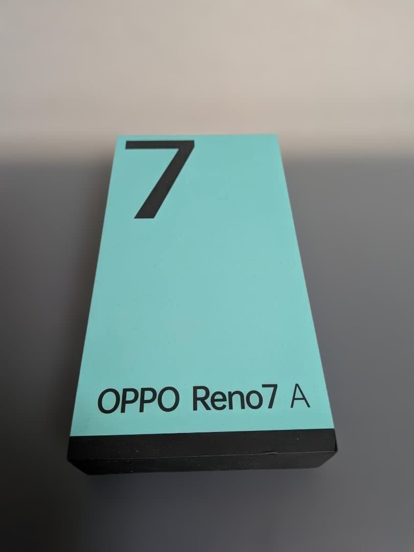 【傷アリ】OPPO Reno7 A スターリーブラック 128GB Reno Oppo Reno7 A スターリーブラック 6.4型 6GB/128GB SIMフリー