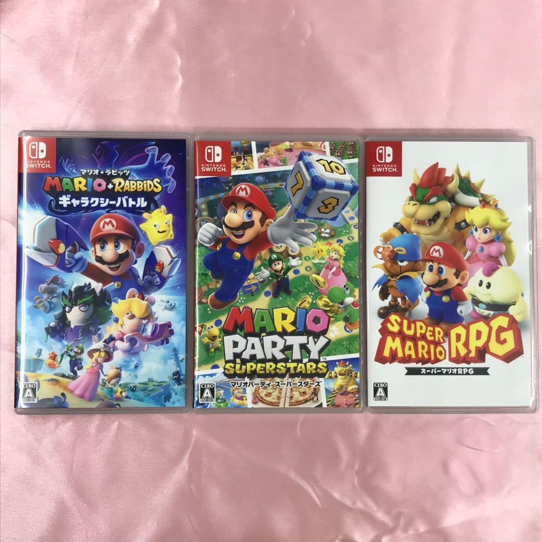 送料無料】Switch マリオ シリーズ3作品 セット - メルカリ