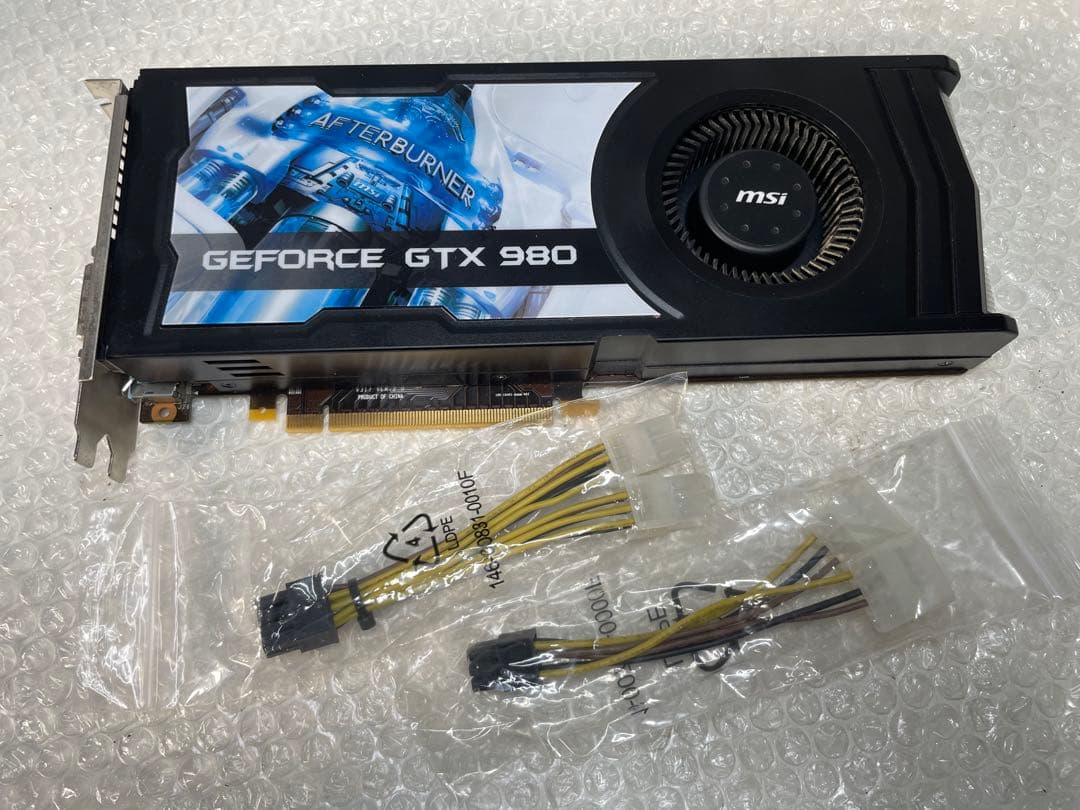 グラフィックボード・グラボ・ビデオカード MSI GeForce GTX980 4GD5 OCV1 MSI GeForce GTX980 4GD5 OCV1 GDDR5 4GB ビデオカード グラフィック