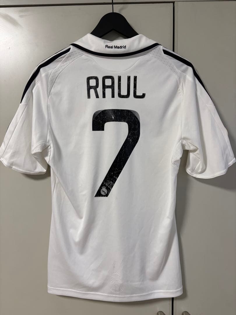 正規品】レアルマドリード 08/09 ラウール #7 CL仕様パッチ付 - メルカリ