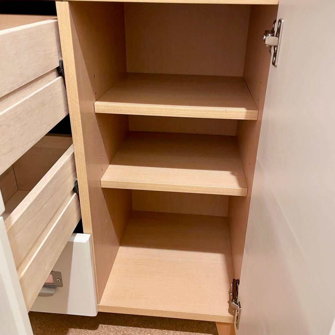 希少】ハローキティ ミニバラ 木製 マルチチェスト 家具 01年製 平成