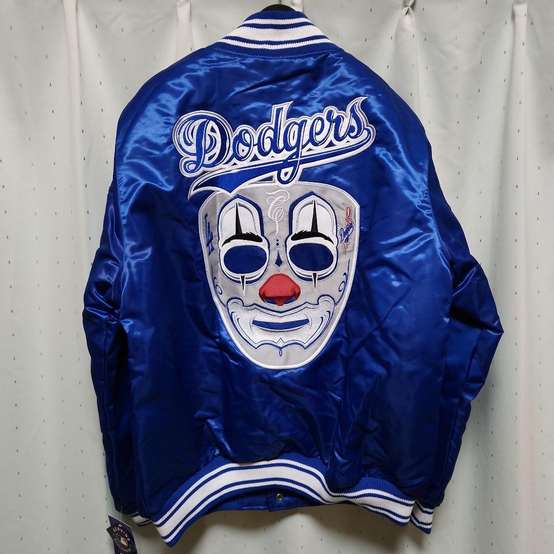 新品未使用 ドジャーズ ミスターカートゥーン スターター ジャケット L