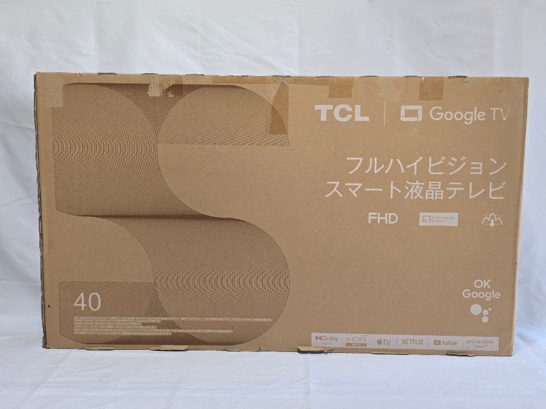 TLC 液晶テレビ 40S5401 40インチ GoogleTV 2024年製 - メルカリ