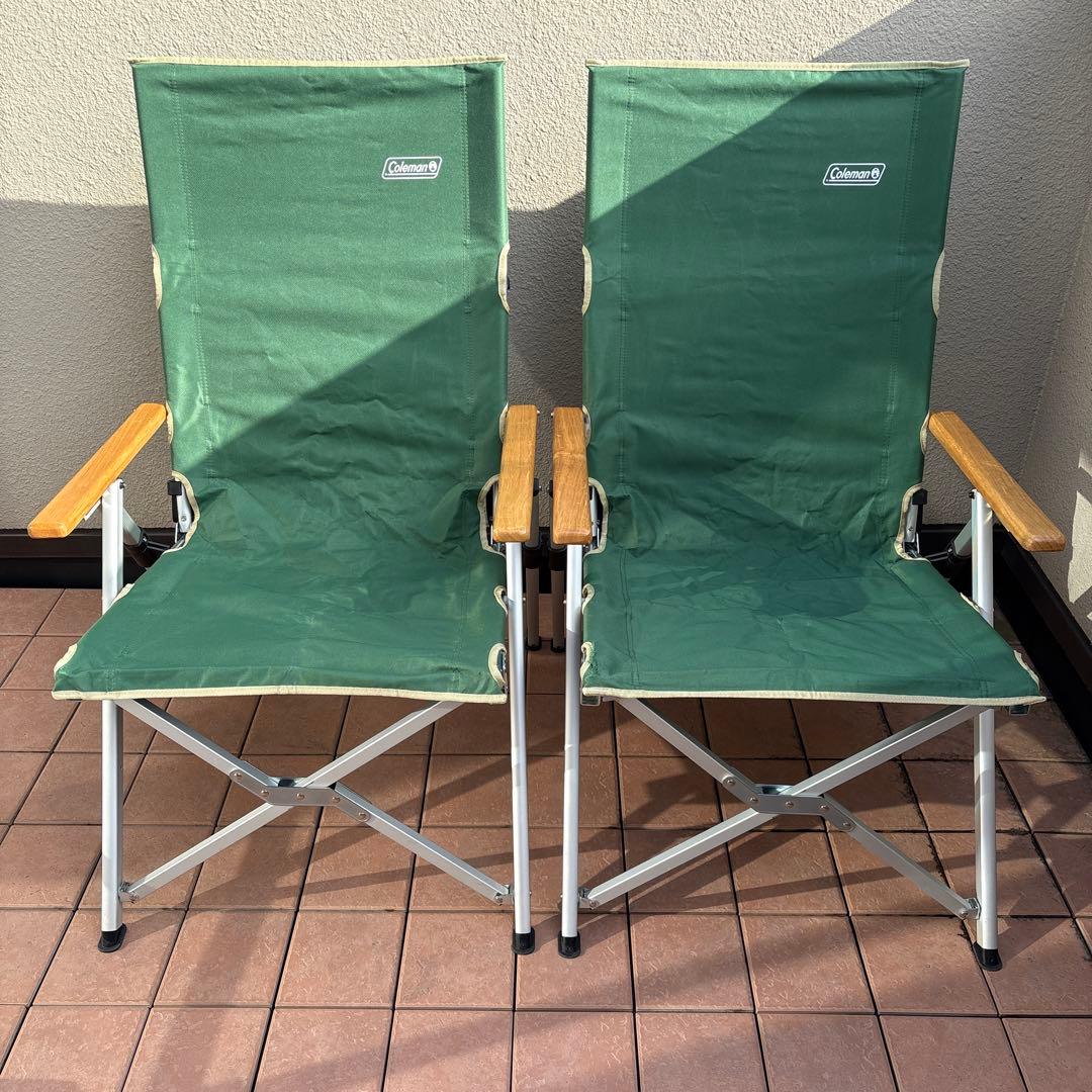 ☆コールマン (Coleman)レイチェア(グリーン)【2脚セット】 - メルカリ