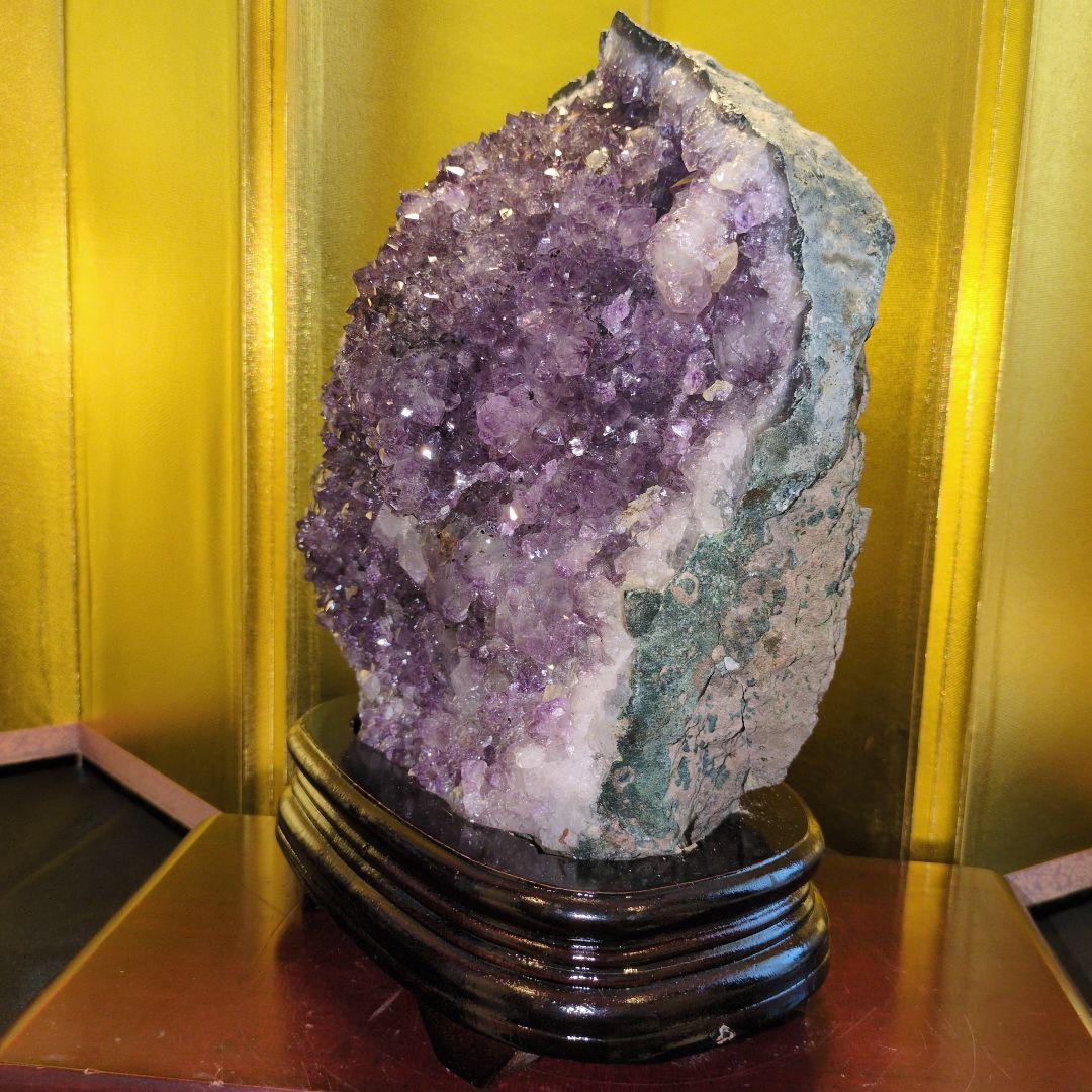 アメジストクラスター 5.2kg 21cm 天然石 パワーストーン 原石 自然石