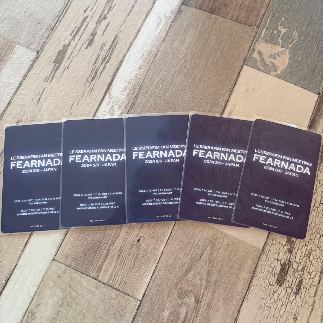 lesserafim ルセラフィム FEARNADA 福岡トレカ コンプ - メルカリ