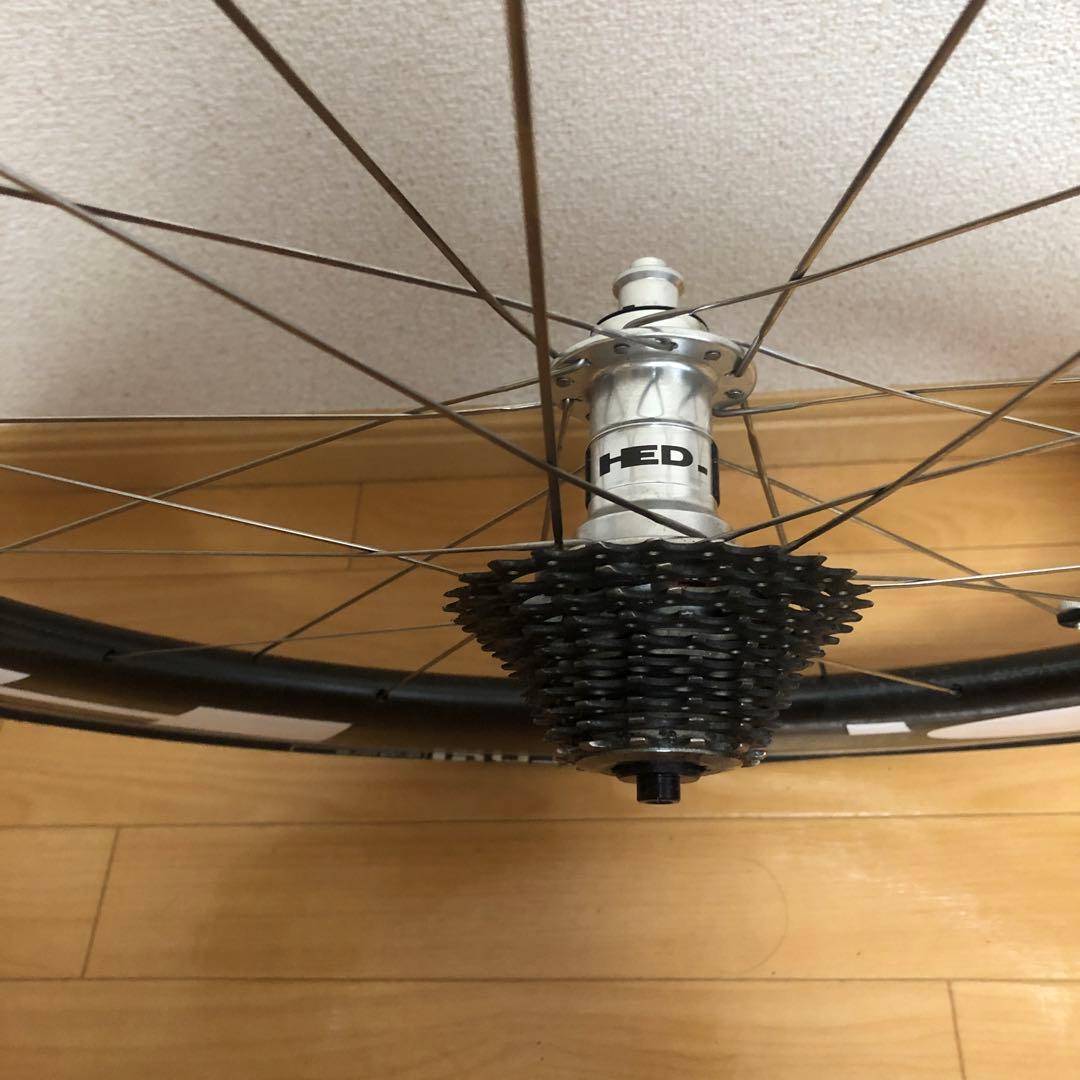 HED ディープリムカーボンリヤホイール 90mm チューブラー - メルカリ