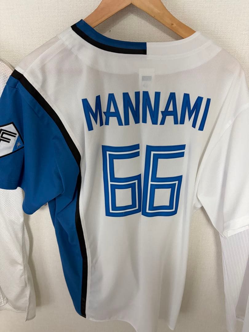 北海道日本ハムファイターズ ユニフォーム Lサイズ MANAMI 66番値下げ