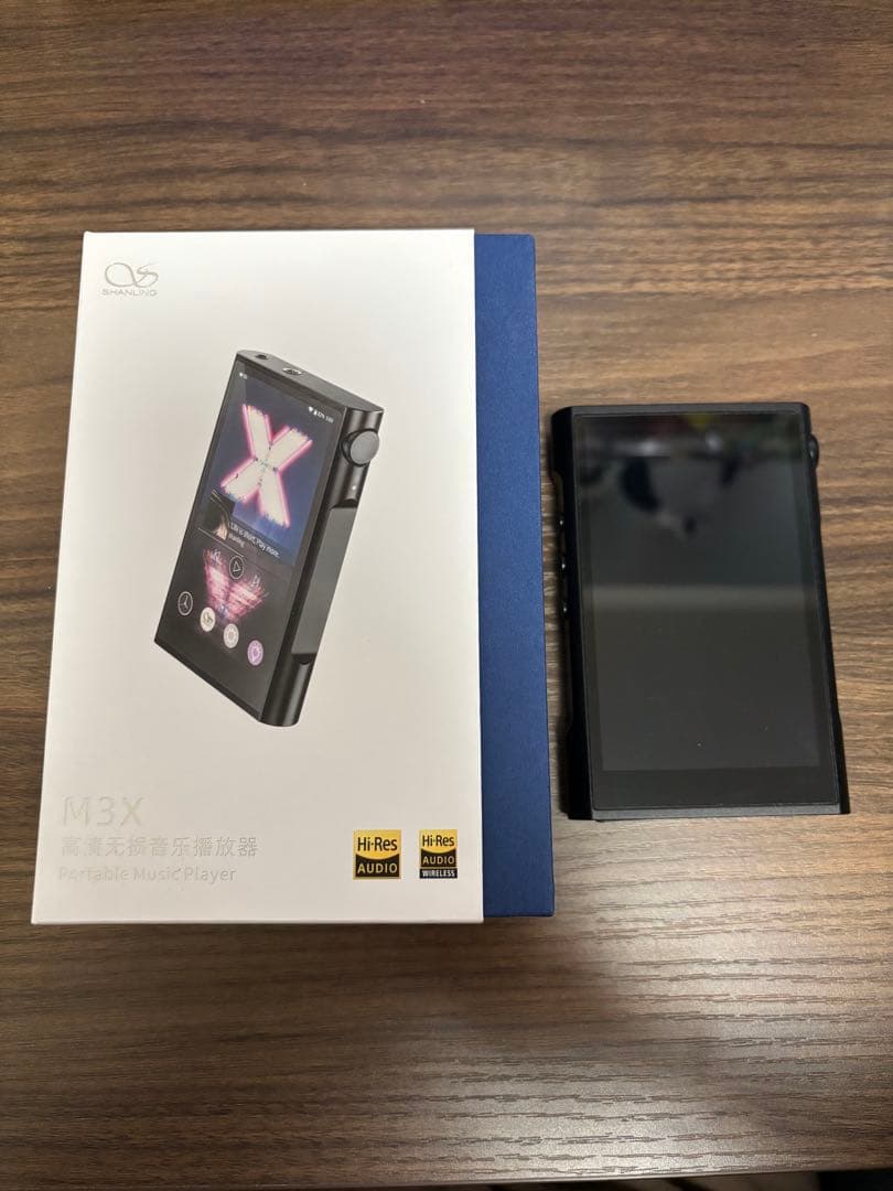 美品・付属品完備】SHANLING M3X ブラック DAP 専用ケース付 - メルカリ