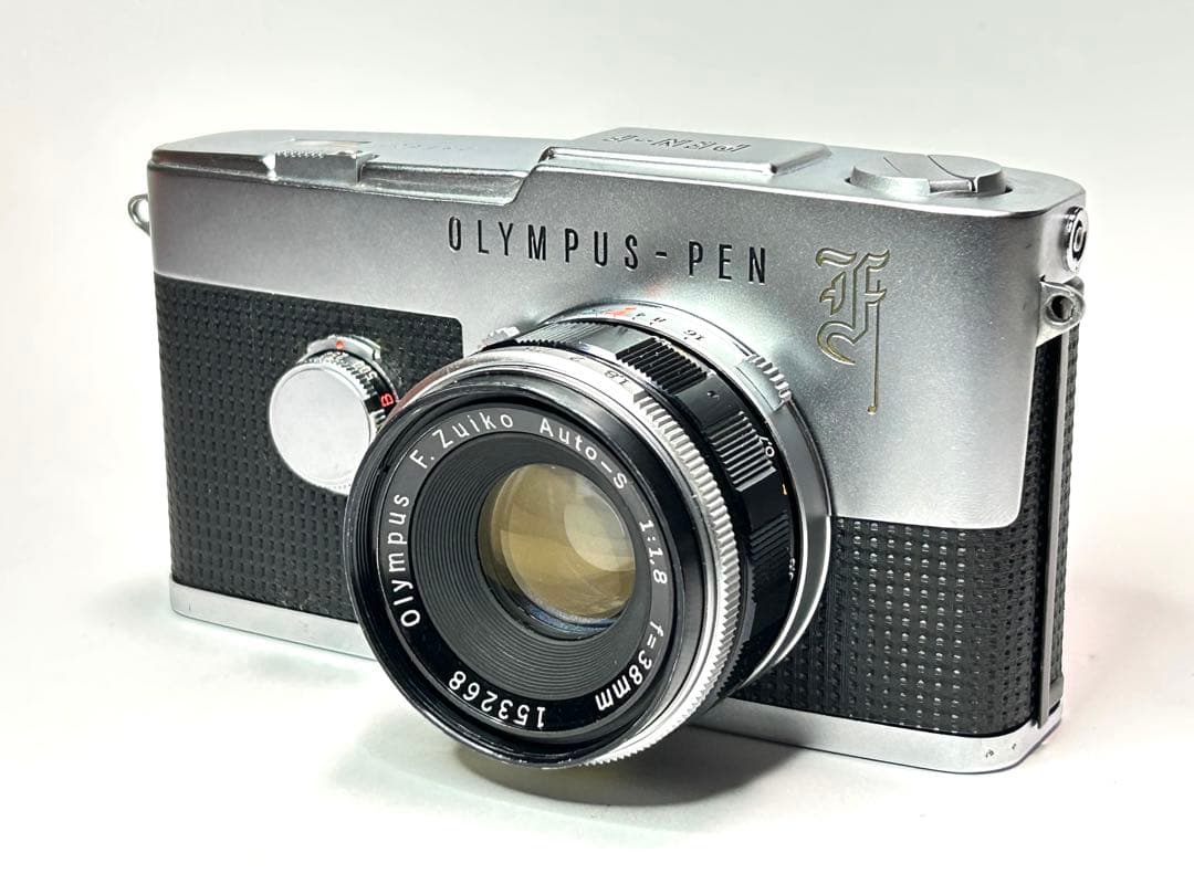 【動作品】OLYMPUS PEN-F/38mm F1.8レンズ付属 OLYMPUSペンF用レンズ F.Zuiko Auto-S f1.8 38mm（NEX-5用に購入