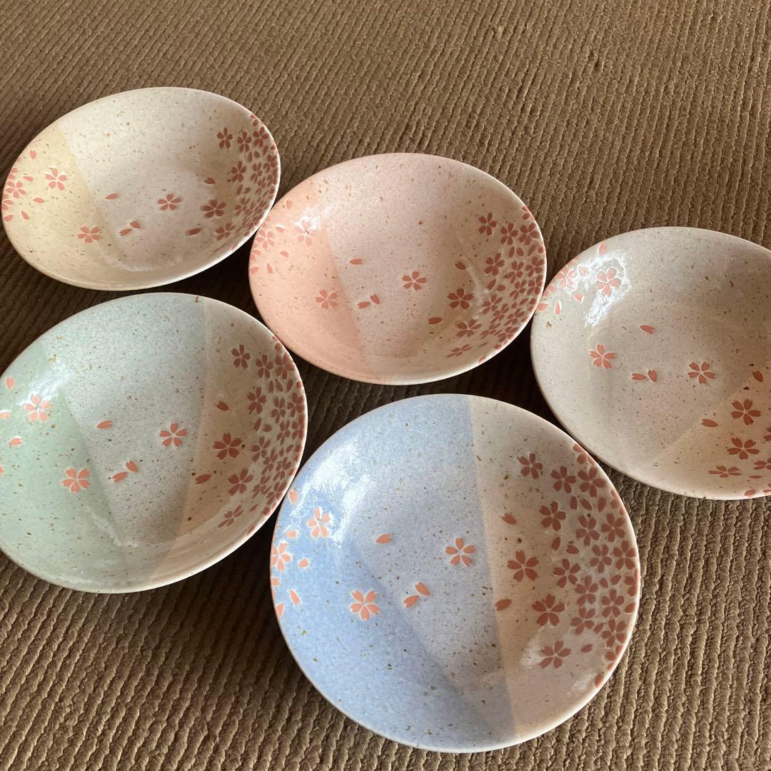 美濃焼 桜 皿 プレート 3枚 和食器 陶器 - メルカリ
