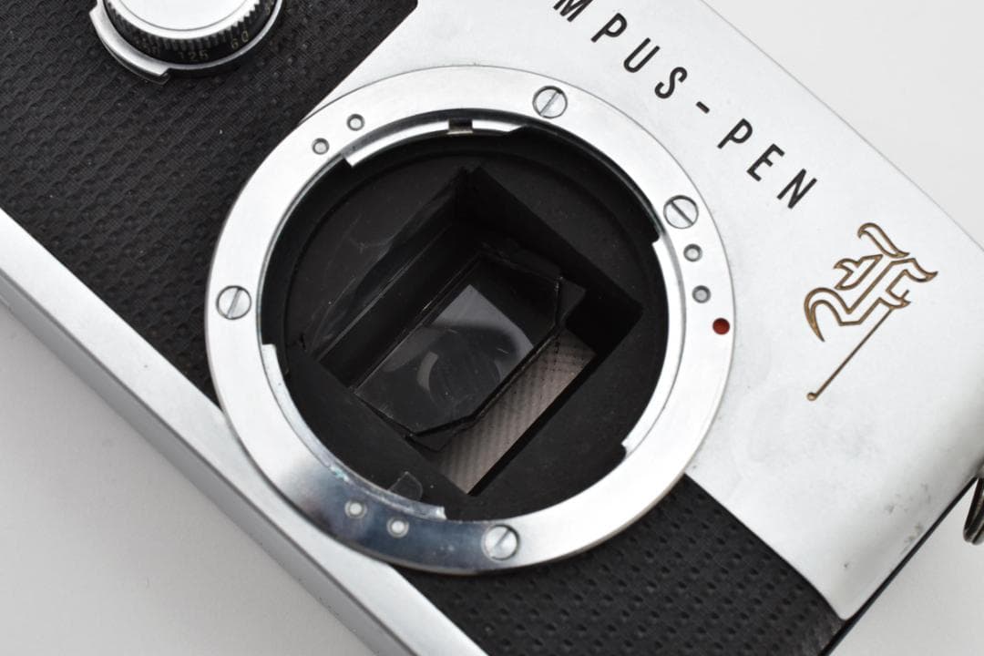 ☆モルト張替え済み・一部難あり品☆ オリンパス PEN-F ボディ #21368